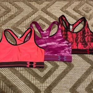 3 piece under armour sports bras